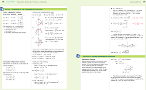 Unit circle and trigonometric functions