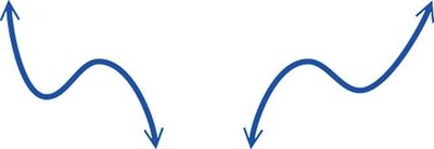 Quartic function graph shapes