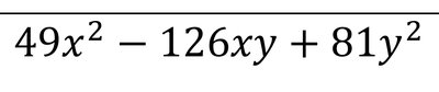 Completing the square with a leading coefficient
