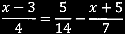 Definition and solving steps for linear equations