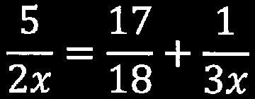 Rational equation example 1