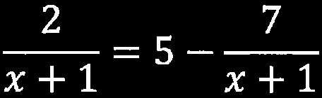 Rational equation example 2