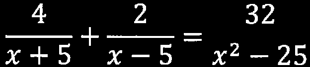 Rational equation example 3