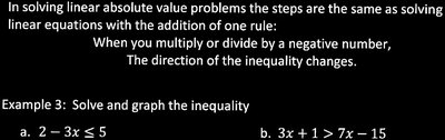 Steps for graphing intervals and finding intersection/union