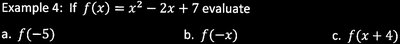 Example: Determine if equation defines y as a function of x