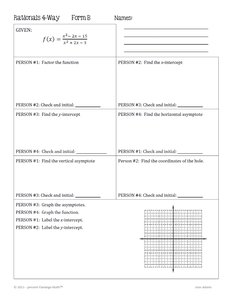 Rationals 4-Way Activity Form A