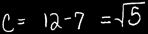 Standard form of ellipse equation