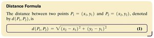 Boxed distance formula