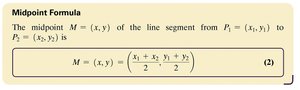 Boxed midpoint formula