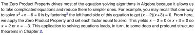 Properties of Zero