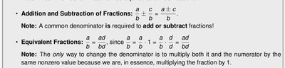 Fraction Addition Example