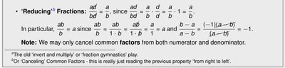 Fraction Subtraction Example