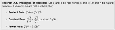 Properties of Radicals