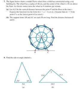 Ferris wheel model