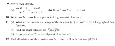 Triangles for trigonometry