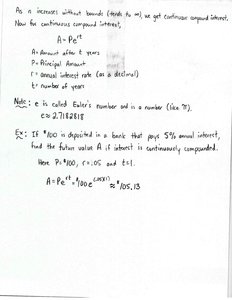 Exponential Growth and Decay