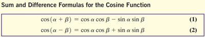 Precalculus Sum and Difference Formulas Study Guide | Notes