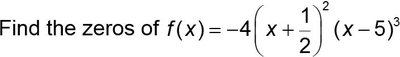 Finding zeros and their multiplicities