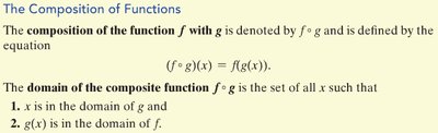 The Composition of Functions