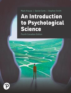 An Introduction to Psychological Science textbook cover