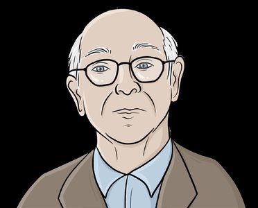 Illustration of Jerome Bruner