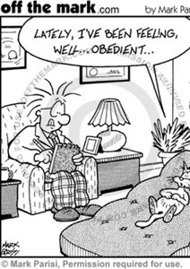 Cartoon about obedience