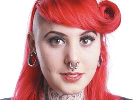 Example of sensory adaptation: person with piercings