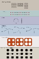 Gestalt principles: common region and elemental connectedness