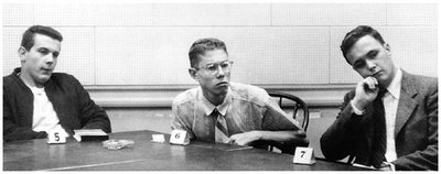 Asch conformity study participants