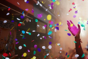 Celebrating small wins with confetti