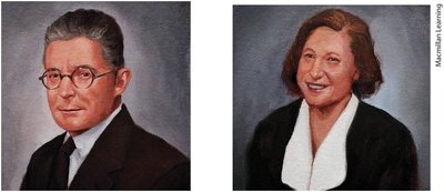 Portraits of John B. Watson and Rosalie Rayner, pioneers of behaviorism
