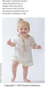 Infant expressing emotion