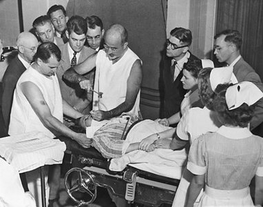 Historical psychosurgery procedure