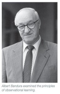 Albert Bandura, pioneer of social learning theory