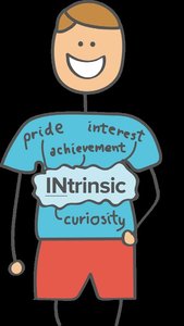 Intrinsic motivation cartoon
