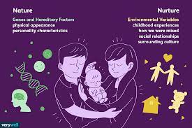 Nature vs. nurture illustration