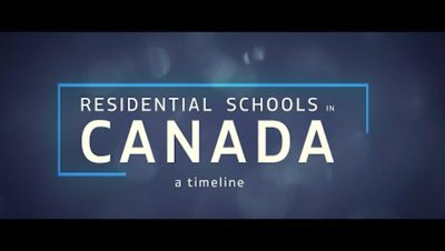 Residential Schools in Canada: a timeline
