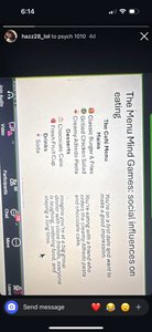 Menu Mind Games: social influences on eating