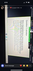 Question about emotion and behavioral response