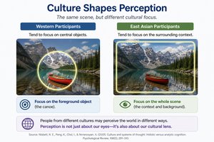Comparison of cultural differences in visual perception