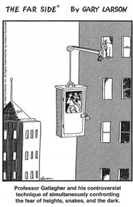 Flooding technique cartoon