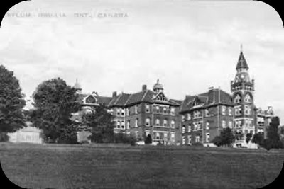 Historical asylum in Orillia, Ontario, Canada