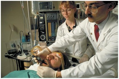 Electroconvulsive therapy procedure
