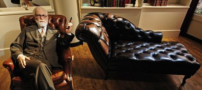 Freudian psychoanalysis couch