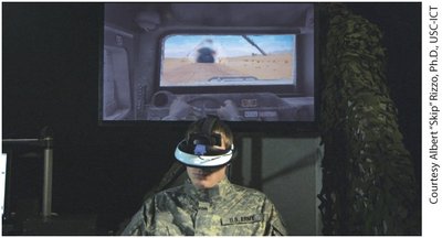 VR therapy for PTSD