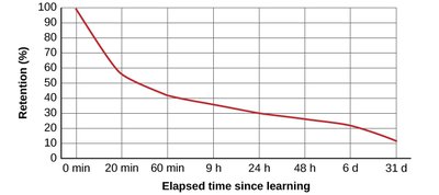 Ebbinghaus forgetting curve