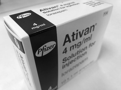 Ativan medication box