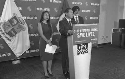 Brampton press conference on forced treatment