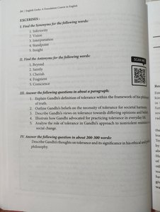 Exercises and application questions on tolerance and empathy