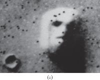 Face on Mars as an example of patternicity